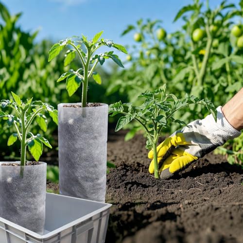 100 Pcs Nursery Grow Bags (100 Count)