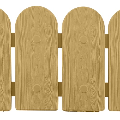 Garden Border Plastic Edging (Timber / 20ft.)
