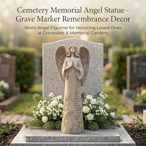 13" Memorial Angel Statue (Praying)
