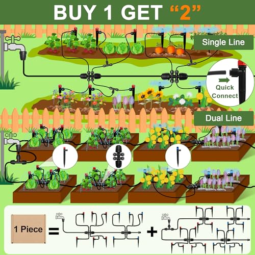 Drip Irrigation Kit for Garden