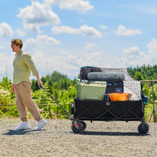 51.2" Extended Collapsible Wagon (Black / 400L)