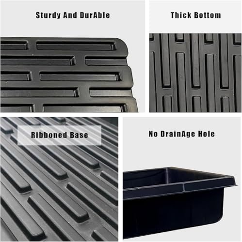 10 Pack 1020 Trays and 10 Pack 3.5" Deep 50 Cell Seed Starter Trays (50 Cells)