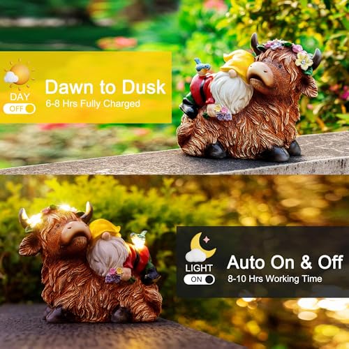 Garden Gnome Statue (Flower Gnome)