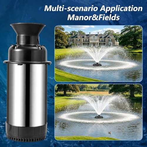 Pond Fountain Aerator (Black a)