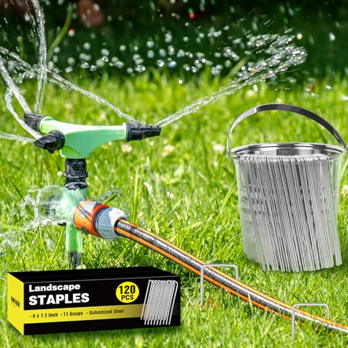 120 Pack Landscape Staples 8 Inch (8 Inch)