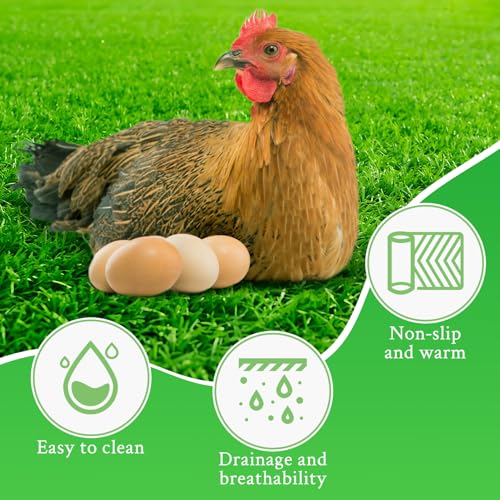 4 Pcs Washable Chicken Nesting Pads (4 Count)