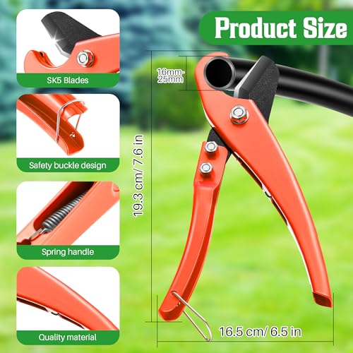Drip Irrigation Hole Punch Tool (Orange)