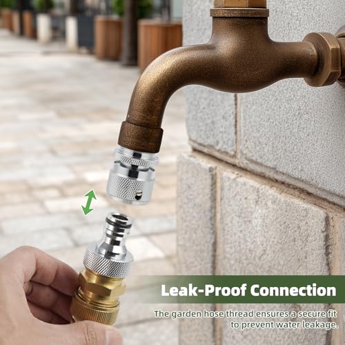 Garden Hose Quick Connector (2 Count)