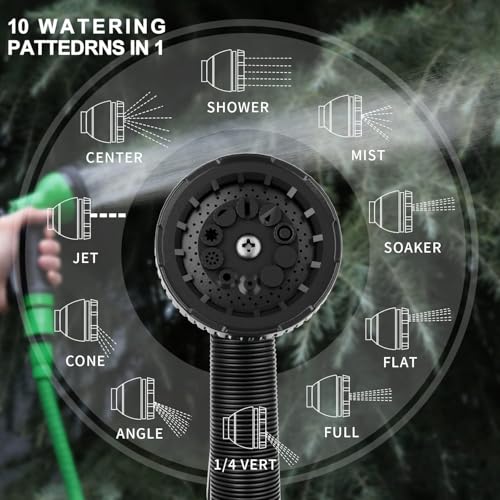Garden Hose Nozzle Sprayer (Green)