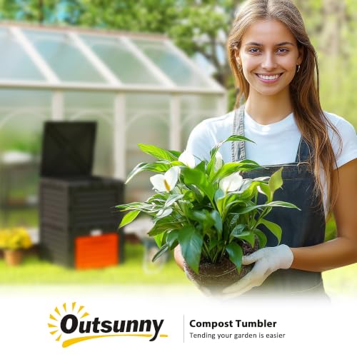 Garden Compost Bin (Orange)