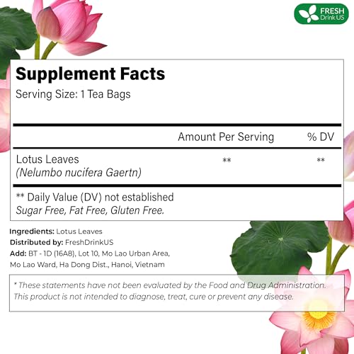 135 Lotus Leaf Tea Bags (135 Tea Bags)