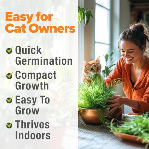 Cat Grass Seeds 16 oz