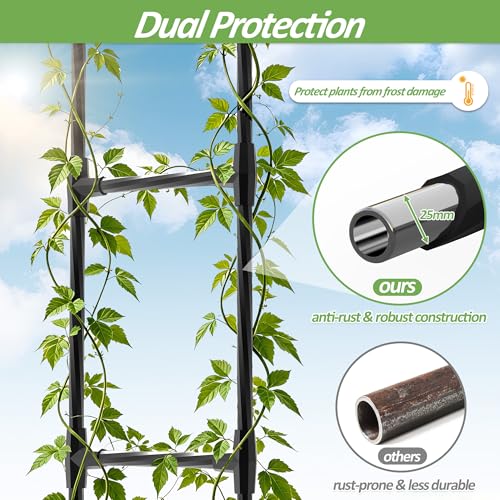 Grape Vine Trellis (95.7（L）*61.6(W)*78.5(H) in)