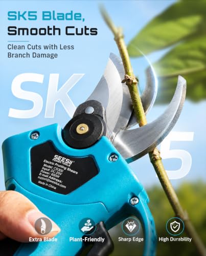 SEESII Electric Pruning Shears (Sky Blue)