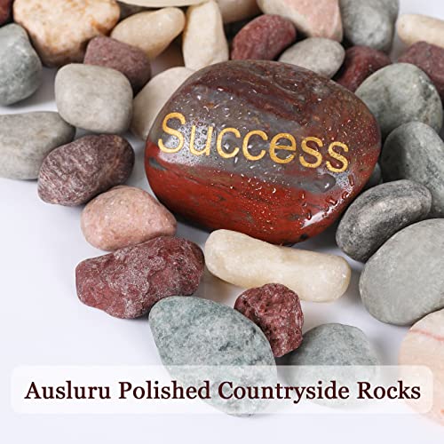 5lbs Natural River Rocks (5 Pounds / Idyllic)