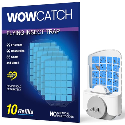 10PCS Refills for Wowcatch N386E Indoor Fly Trap