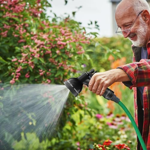 Garden Hose Nozzle Sprayer (Black)