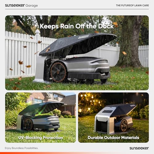 X3 Plus Robot Lawn Mower Garage