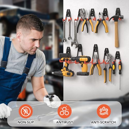 Garage Hooks Anti (42 Pack Orange)