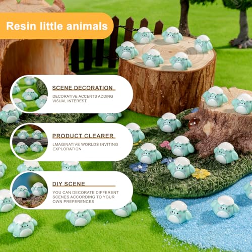 60 pcs Mini Resin Bird Many Styles Variety Tiny Animals Figures Miniature Little Small Animal Figurines Bulk for Micro Fairy Garden Landscape Accessories Hide Crafts Decor Aquarium (Bird-60p)
