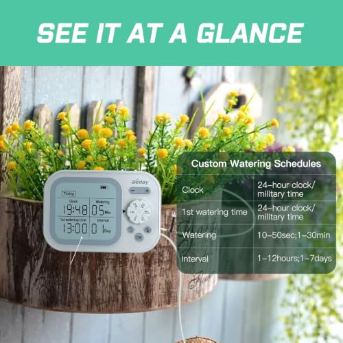 Automatic Plant Waterer Self Watering System Indoor for 15 Potted Plants (Pack of 1)