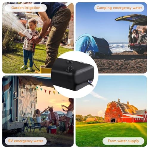 Water Tank Water Storage Bladder (Black / 90 Gallon)