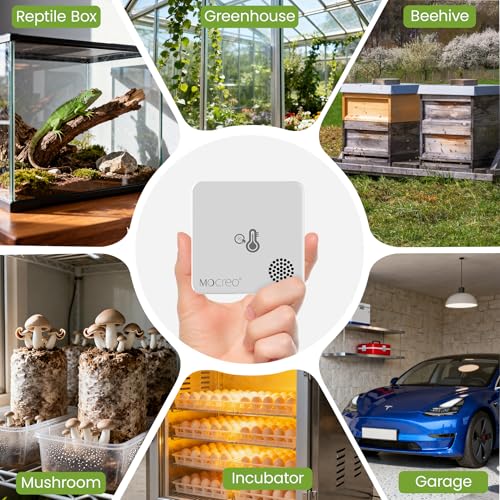 WiFi Room Thermometer Indoor Humidity Monitor (1 sensor + H3 Smart Plug Hub)
