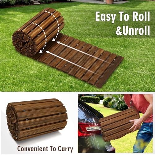 12FT Wooden Garden Pathway