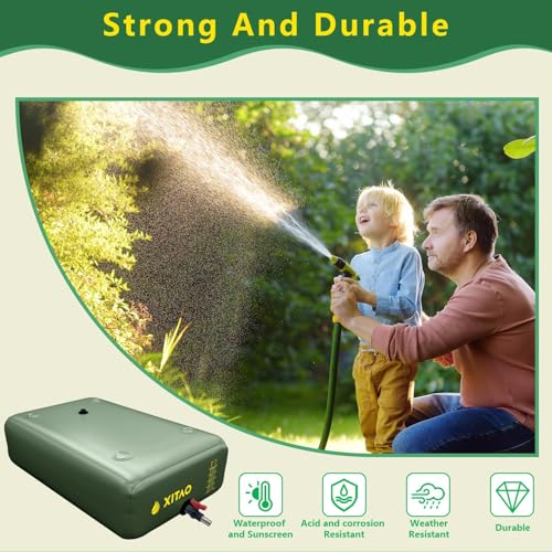 142Gal 540L Water Bladder Tank w (142 Gal / Green)