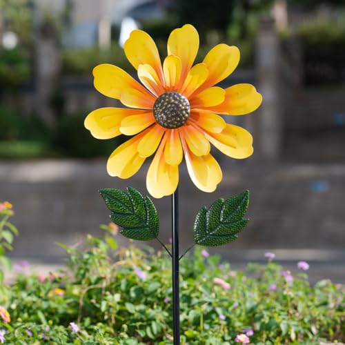Sunflower Wind Spinners Outdoor (13inch(Sunflower-A))