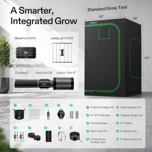 4x4 Grow Tent Kit w (4x4)