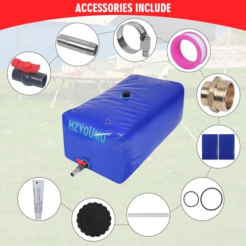 1000L 260 Gal Water Storage Bladder for Outdoor Water Storage