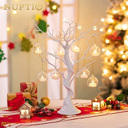 108 Pcs Mini Hanging Tealight Holder with LED Candles (108 Count)