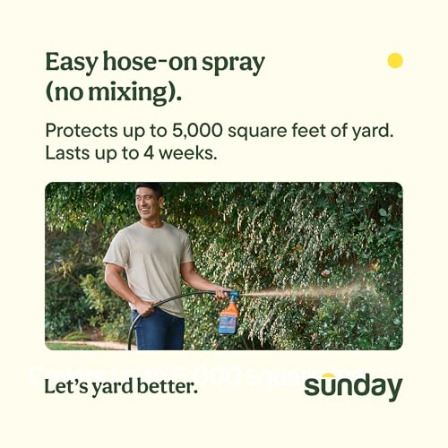Nix Ticks Flea & Mosquito Yard Spray with Cedar Oil (32 Fl Oz (Pack of 2))