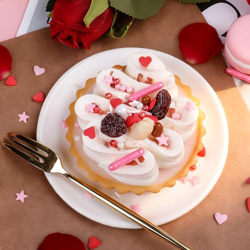 Pink and Red Sprinkles Edible (Pink White Red)