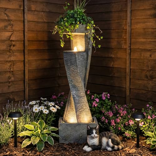 Garden Modern Outdoor Fountain (Style: Indoor Fountain)