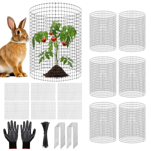 6 Pack Plant Protectors from Animals (16in-6Pack)