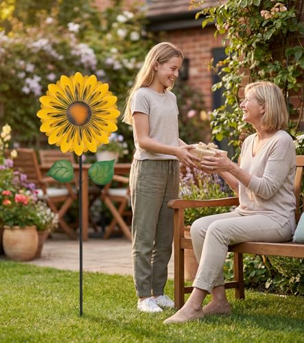 Wind Spinner Outdoor (13in(Sunflower))