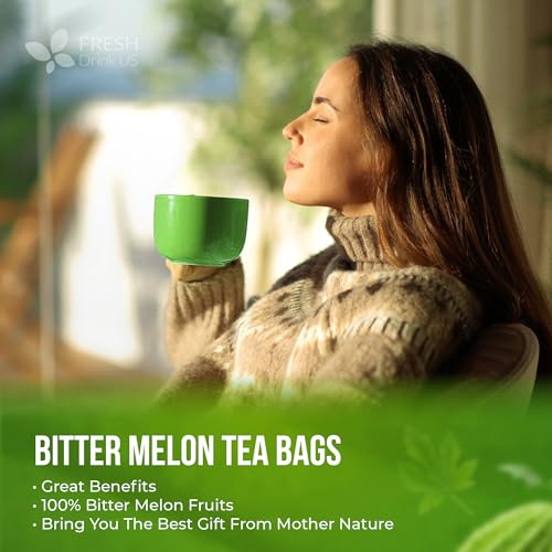 Premium 75 Bitter Melon Tea Bags (75 TEA BAGS)