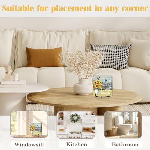 Spring Decorations for Rustic Farmhouse Decor (Retro Sunflower 2)