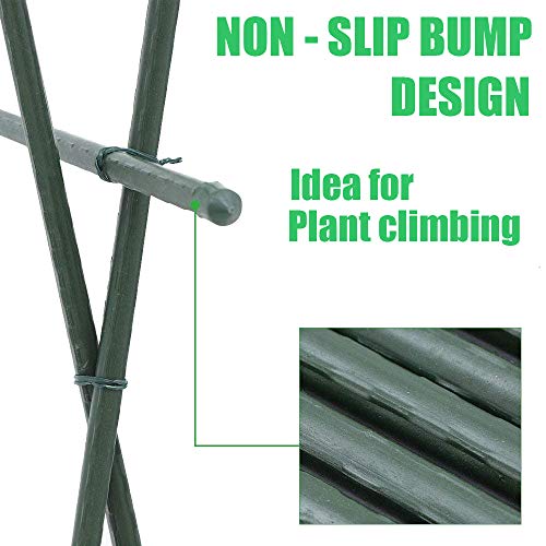 Steel Plant Stakes 6 Feet (6 Feet 10 Pack)