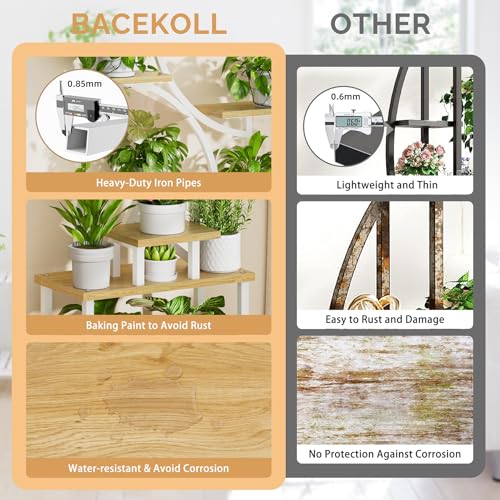 Plant Stand Indoor with Grow Light