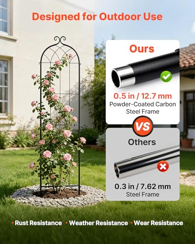 Garden Trellis (6 Packs-Style2 / 87''H x 20''W)