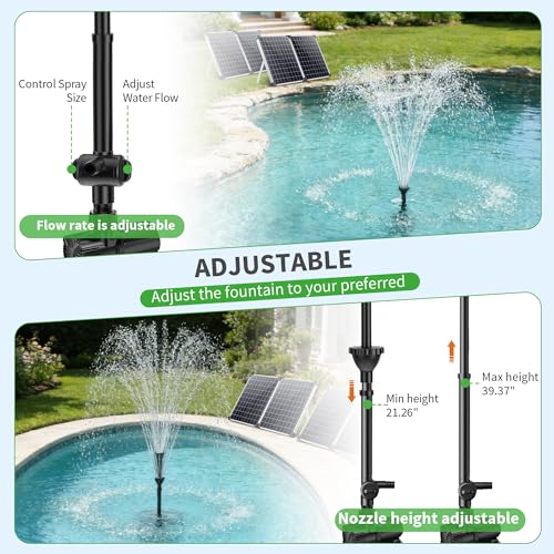120W Solar Water Fountain Pump (120W)