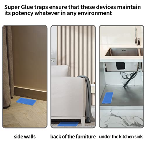 Super Glue Traps 48 Pack for Mice & Snakes (48 Count)