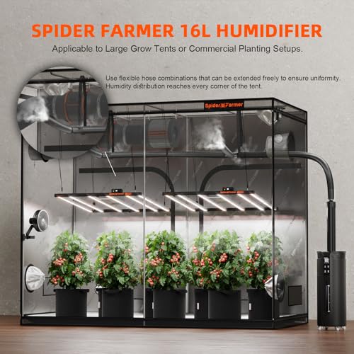 16L Plant Humidifier Indoor for 2000 Sq.ft Large Room Bedroom