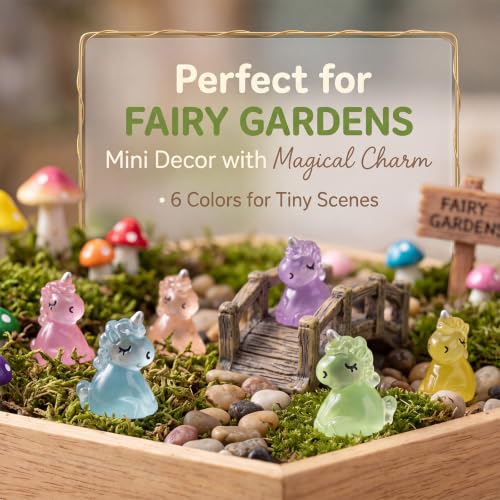 Mini Resin Unicorn Figures to Hide (Unicorns)