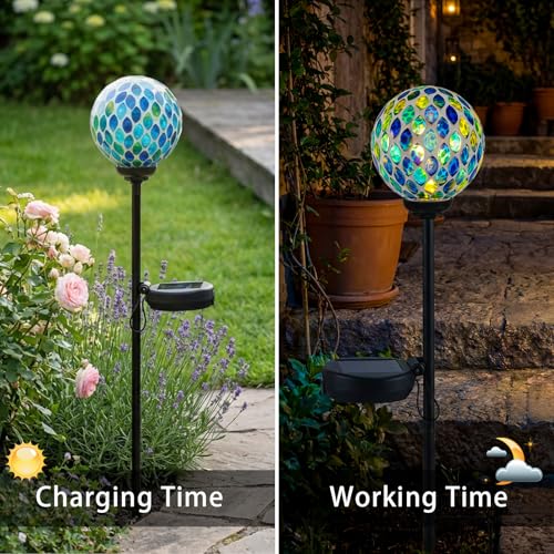Decorative Solar Garden Lights (Green&Yellow)