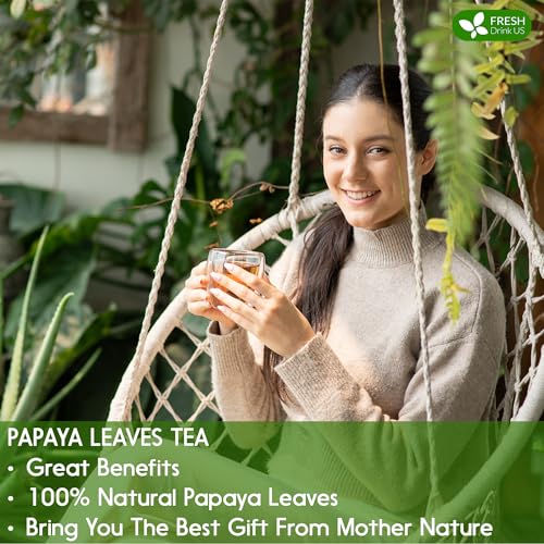 Premium 4 oz Papaya Dried Loose Leaves (4oz)