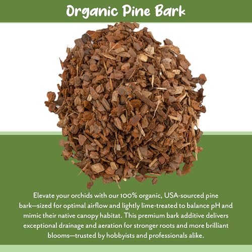 100% Organic Orchid Potting Bark (30 Quarts)